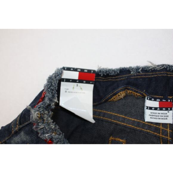vtg Tommy Hilfiger Jeans Size 5‎ Women Low waist sequins butt spellout y2k - Picture 8 of 15